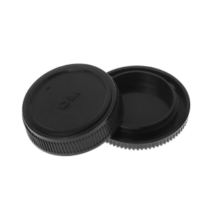 Front Body Cap & Rear Lens Cap Replacement for Olympus OM SLR Camera Camera Body & Lens Replacement Accessories