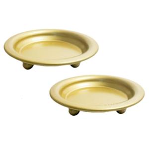 2 Mảnh Thanh Lịch kim loại hình tròn Đứng Trụ Cột Khay Thực Tế Nhà Decors Giọng Hoàn Hảo Cho sự kiện đặc biệt