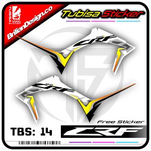 Sticker Striping CRF 150 L - Stiker Striping Variasi Motor CRF 150 L. TBS.14