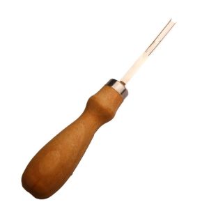 WEIYA DIY Handle Craft Tool Skinning Shovel Leather Carving Edge Beveler Tool Leather Craft Skiving Beveling Tool Leather Shaving Thinning Cutting