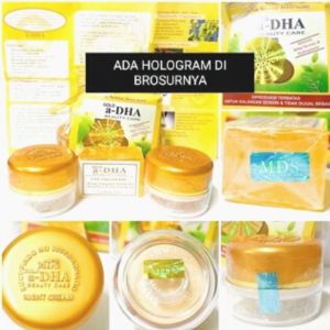-CREAM A-DHA GOLD MDS ORIGINAL - Cream ADHA Gold original Cream DHA Gold Emboss Original / adha original / tampil cantik / lembut  / menawan