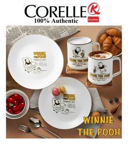 CORELLE Coordinates Dinnerware 4 Piece Set Winnie The Pooh