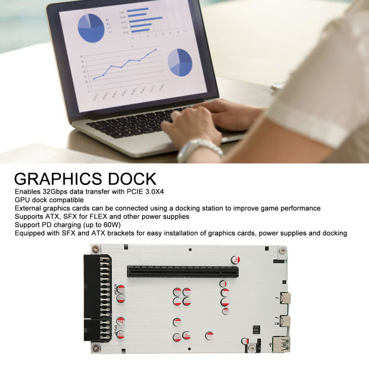 TH3P4G3 Graphics Docking Station Computer External Graphics Card PCIE3 ...