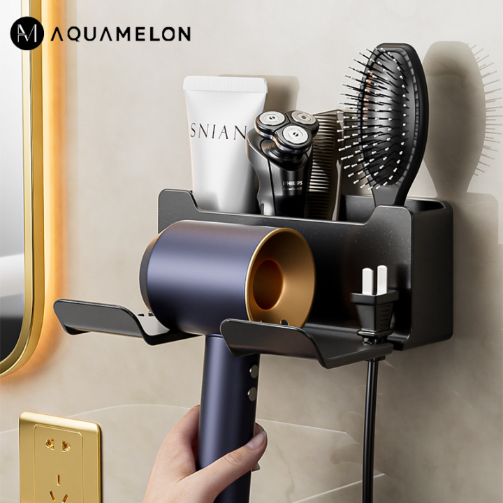 Hairdryer Holder Wall Mounted Salon Styling Stations Wall Mounted