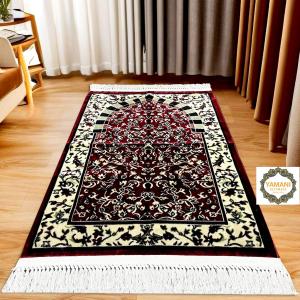 Sajadah Turki Dewasa Exclusive/Sajadah Bahan Karpet/ukuran 70 cm x 110 cm/ Sajadah Tebal Sajadah Halus Sajadah Lembut Perlengkapan Shalat/ Pakaian Muslim/ Sejadah Turki Dewasa/ Sajadah Impor Turki/Bintang Sajadah