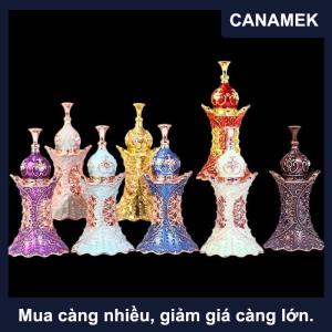 【CANAMEK】 3ml Dubai tinh dầu chai hương thơm chai bơm lại nước hoa chai Trung Đông hương thơm rỗng chai nước hoa thủy tinh