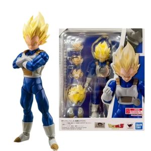 In Stock 100% Original Bandai S.H.Figuarts Super Saiyan God Son Goku Action Figure Collectible Decorative Model Gift