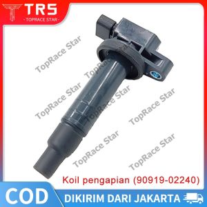 (Dikirim Dari Jakarta) Coil Koil 90919-02229 90919-02240 90919-02265 Untuk Toyota- Yaris Yaris Echo Verso Probox Untuk Berhasil Prius 1.0L 1.3L 1.5L Ignition Coil Koil 90919-02240