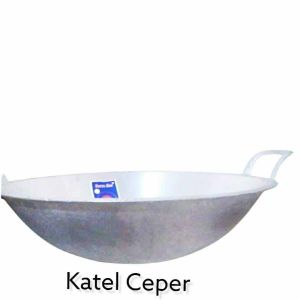 Wajan Kuali Katel Alumunium Penggorengan Cekung No 18 Anti Pecah Kuat Murah