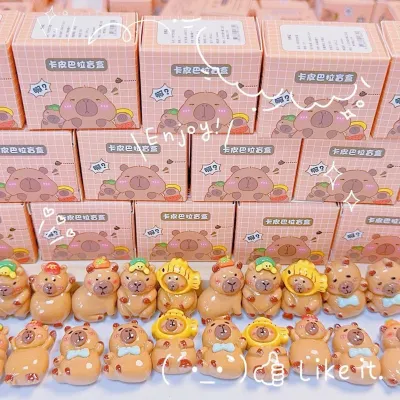 Đồ Chơi Hộp Mù Blind Box Bất Ngờ Charm CAPYBARA/LOOPY Hot Hit