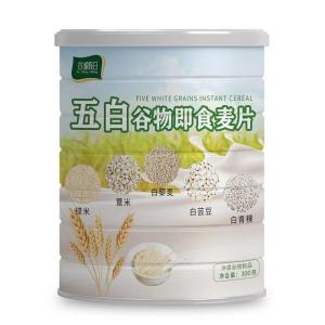 Five Grains Instant Oatmeal No Added Sugar High Dietary Fiber Quick Meal for Breakfast