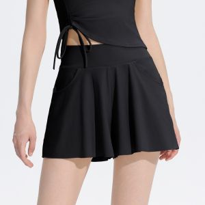 Womens Loose-Fit Athletic Skirt Shorts for Tennis Golf Running Yoga & Exercise Gym and Casual with Pockets