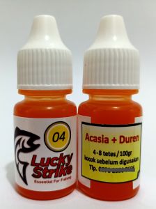 Essen Oplosan Ikan Mas BERGARANSI - Ls 04 Acasia + Duren - Esen Ikan Rame/Babon/Lomba Harian/Kilo Gebrus/Galapung & Galatama Jaminan Gacor dan Neter