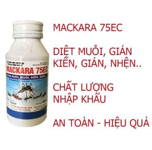 Thuốc xịt muỗi y tế Mackara 75ec chai 100ml diệt muỗi tận gốc hiệu quả diệt muỗi trong nhà thuốc diệt muỗi tiêu chuẩn châu âu