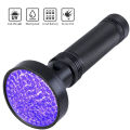 Black Light UV Flashlight, 100 LED Blacklight Flashlights 395 nM Pet Urine Detector for Cat Urine, Stains, Bed Bug, Batteries not Included. 