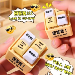 Mới Vui Nhộn Nút Giọng Nói Dạ Quang Móc Khóa Đồ Chơi Trẻ Em Bàn Phím Treo Trang Trí Túi Trang Trí Mặt Dây Chuyền Xe Móc Khóa Phụ Kiện Quà Tặng Bạn Bè