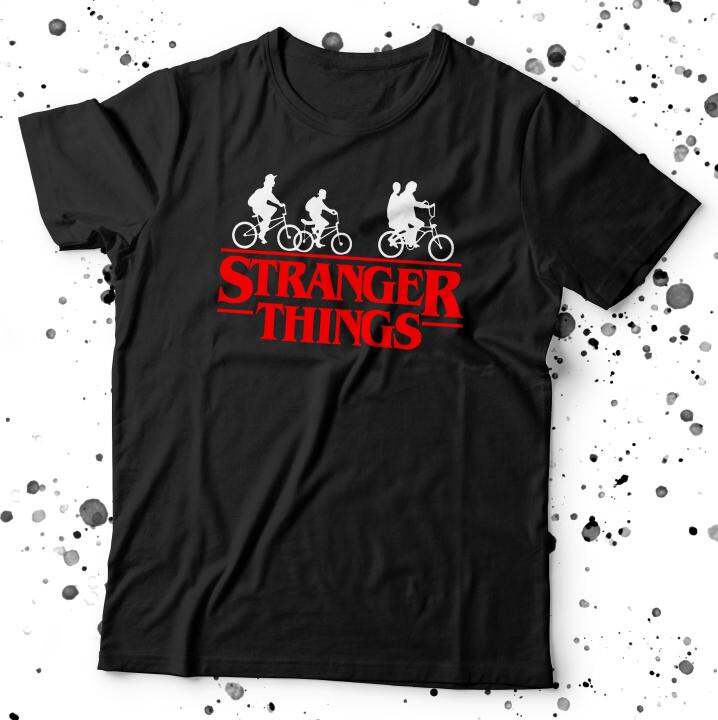 Stranger Things Bike Squad Inspired T-Shirt (Stranger Things Merch ...