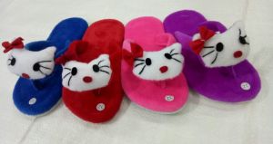 Aimae Store-Sandal Sendal Boneka Bulu Hello Kitty Rk92