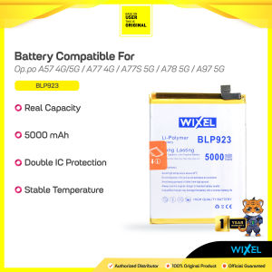 WIXEL Baterai BLP923 Oppo A57 2022 4G A57 5G A77 4G A77S 5G A78 5G A97 5G Double Power Real Capacity Batre Batrai Battery Original Ori BLP 923 Dual HP Handphone