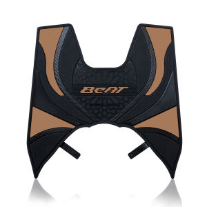 Karpet Motor Beat Karbu 2008 s/d 2012 Pijakan Kaki Bahan Karet Premium Tebal Dan Sporty