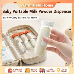 3/1Pcs Baby Milk Powder Dispenser Food Storage Tube Moisture-proof Leakproof Travel Airtight Food Storage Box 100ml