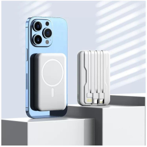 Magnetic Wireless Power Bank Battery Pack Powerbank Charger for iPhone 14/13/12