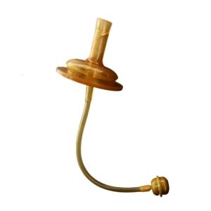 Replacement Straw Caps Part for Baby Bottle Repair Soft Silicone Drinking Cup Lid Nozzle with Weighted Straw