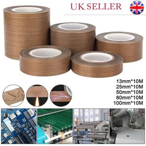 Băng Teflon 0.18mm Băng cách nhiệt chịu nhiệt độ cao chống bỏng cách nhiệt chống cháy và chống mài mòn
