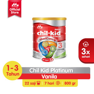 Morinaga Chil Kid Platinum Vanilla 800g Susu Formula Pertumbuhan Anak Usia 1-3 Tahun