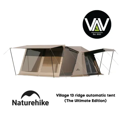 NATUREHIKE Village 13 Ridge Automatic Tent Ultimate Edition for 4-8 Pax (2 Years Warranty)