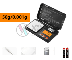 Timbangan Digital Perhiasan 50 gram 0.001g Presisi Profesional Untuk Emas Berlian Obat