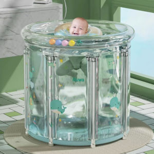 Household Baby Newborn Children Shower Bucket Thickened Indoor Inflatable Swimming Pool