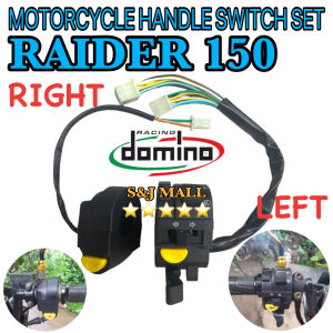 MOTORCYCLE HANDLE SWITCH FOR Suzuki Raider 150 /R-150/Raider J 1 SET LEFT AND RIGHT domino