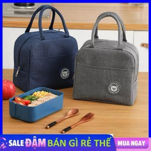 Túi Giữ Nhiệt Đựng Đồ Ăn Cho Dân Văn Phòng Tập Gym Chống Thấm Nước Đựng Hộp Thức Ăn Gọn Gàng Tiện Dụng Có Quai Cầm 2 Lít Phù Hợp Cho Cả Nam và Nữ