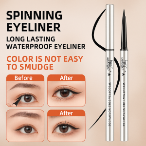 Long-Lasting Waterproof Smudge-Proof Eyeliner Pencil Easy Glide Formula Anti Smudge Gel Eyeliner For Beginner