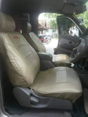ชุดหุ้มเบาะรถยนต์ ขนาดตรงรุ่น ALLNEW D-MAX12-19 แบบสวมทับ คู่หน้า (N/LINE 3)