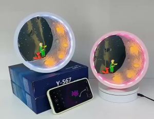 Little Prince-Guardian Wireless Bluetooth Speakers Festival Birthday Gift Subwoofer Creative Cartoon Bedroom Bedside Nightlight