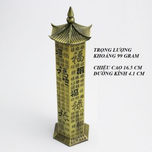 Lư Hương Hộp Xông Trầm Hương Khắc Bát Nhã Tâm Kinh Bằng Hợp Kim Đồng