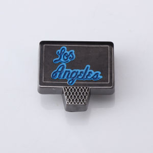 Metal jibbitz cross Shoe Buckle Hole Shoes Accessories NBA Basketball Team Logo Fashion Shoes Accessories