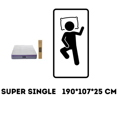 [Same day delivery] SleepLab Comfort / Individual Pocketed Spring EuroTop Memory Foam /10inch Mattress