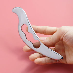 Gua Sha Guasha Plate Board Stainless Steel Massager Tool Scraper Alat Pijat Tubuh Physical Therapy Loose Muscle Meridian Massage Machine Spa Board Tool
