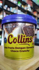 Selai Collins Choco Crunchy Coklat pasta dengan Sereal Beras 1KG