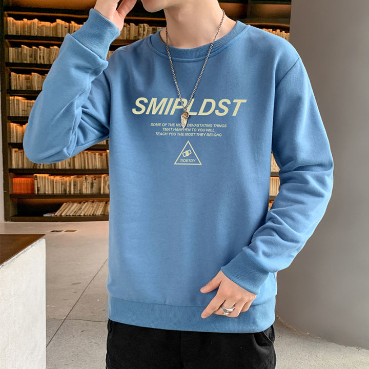【youvenshop】 Men's Fashion Sweatshirts Long Sleeve T-shirts