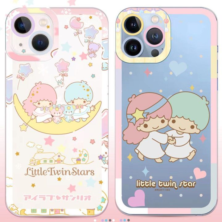 Kawaii Sanrio little twin star Phone case IPhone 14 12 Pro mini 11