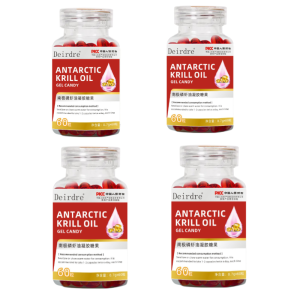 Upgraded Efficient Antarctic Krill Oil for Adults  Students  Office Workers - Nutritional Supplement to Boost Immunity