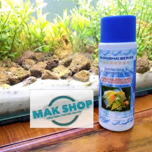 3 Chai Khử Nước Mới Khử Clo SHANGHAI 125ml Cho Hồ Cá Cảnh Tạo Sự An Toàn Cho những Chú Cá Của Bạn