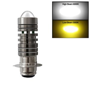 TERMURAH LAMPU LED H6 LASER HI LO LAMPU UTAMA MOTOR LED LASER H6 BERKUALITAS DAN SUPER TERANG H6 LASER 2 COLOUR