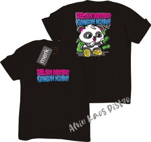 Kaos Atasan Selain Donatur Jangan Ngatur Kaos Pria & Wanita Kaos Murah Kaos Distro Bandung Kaos Katun Distro Hitam Putih