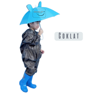 Jas Hujan jumpsuit Balita anak anak APD usia 1 2 3 - 6 tahun | Mantel anak balita Size S M L XL COD