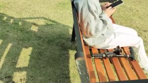 Folding Walking Cane with LED Light for Women & Men - Foldable Adjustable Collapsible Lightweight Aluminum Walking Stick for Seniors & s